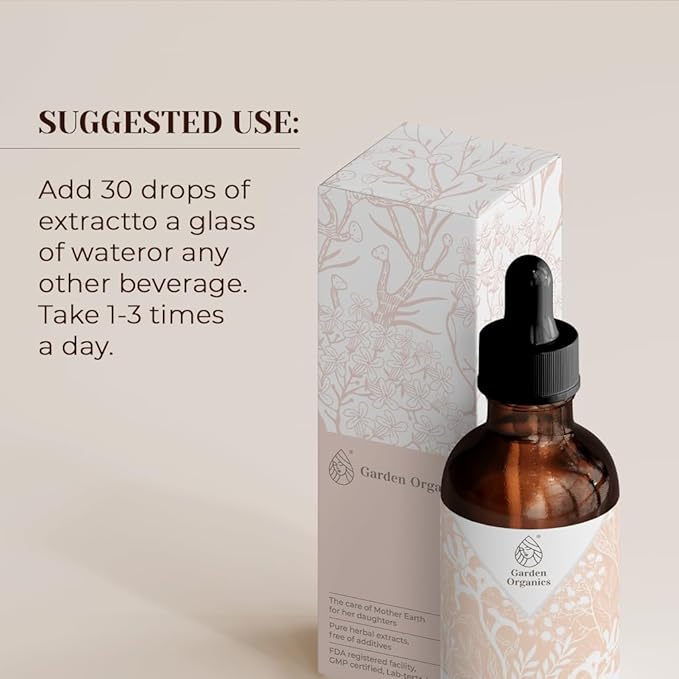 False Unicorn Alcohol-Free Natural Tincture Extract, Immune System Booster, Liquid Drops Made from 100% False Unicorn (Chamaelirium luteum) Dried Root (4 fl oz)