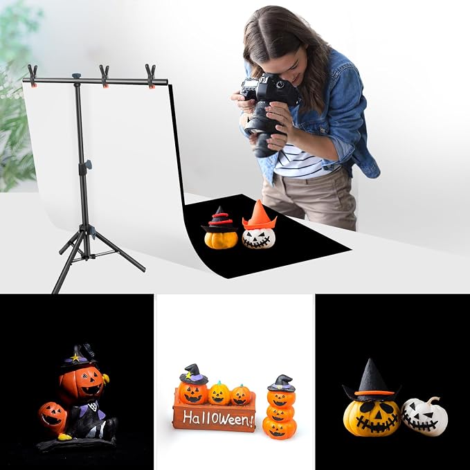 Product Photography Photo Backdrops Stand Kit, Photo Background, 26.8x50in