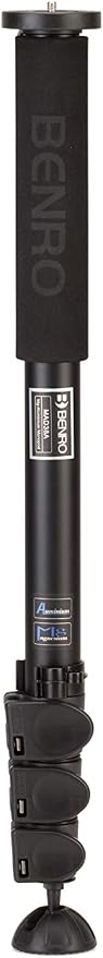 Benro Adventure Aluminum Monopod – 4-Section Lightweight Professional Camera
