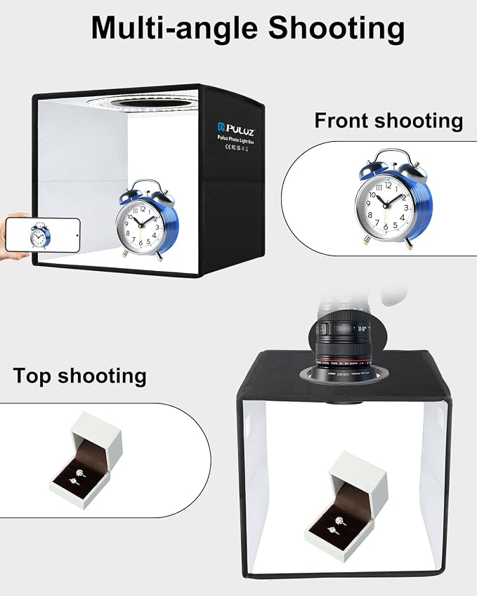 10"x10" Mini Photo Light Box, PULUZ Portable Lightbox