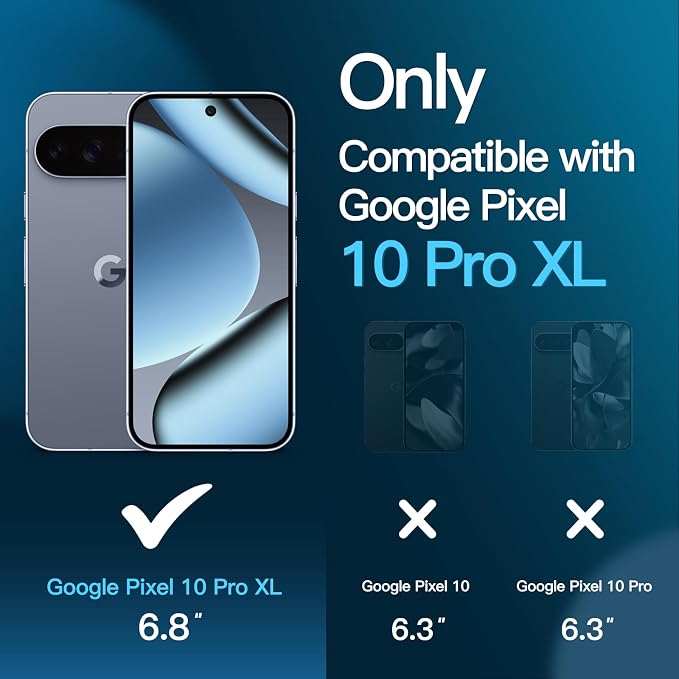 JETech Screen Protector for Google Pixel 10 Pro XL