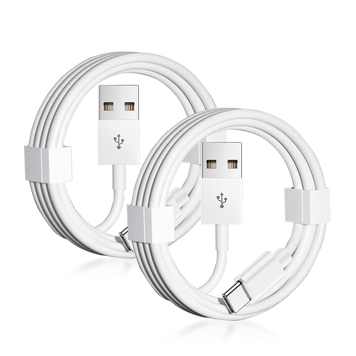 2-Pack 1.5FT Short Car Carplay Cable for iPhone 17 15 16 /Air/ Pro Max, USB A to USB C for Carplay for iPhone USB Cord, Car Charger for iPhone 17 Air Charging Cable, iPad Pro, iPad Car Charger Cord