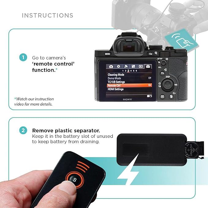 Foto&Tech IR Wless Rmote Control Compatible