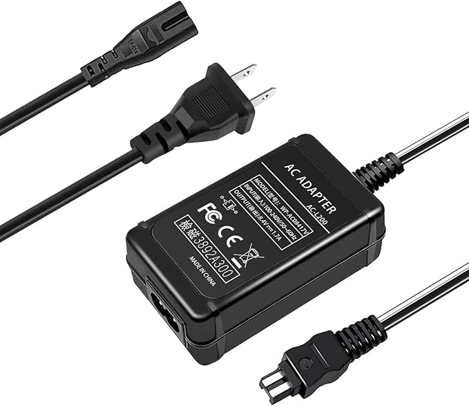 AC-L200 Charger for Sony Handycam Camcorder, Compatible