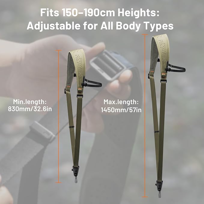 PGYTECH Camera Strap Pro, Quick Release Heavy Duty Camera Shoulder Strap