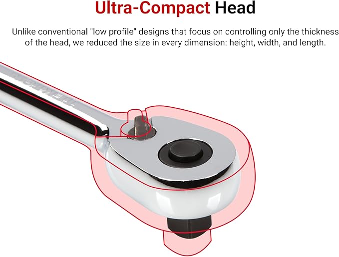 TEKTON 3/8 Inch Drive Quick-Release Comfort Grip Ratchet, L-Handle, and Breaker Bar Set (10-Piece) | SDR99102