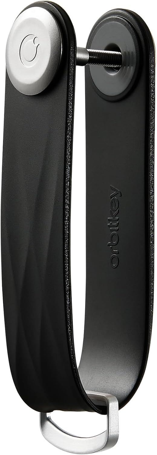 orbitkey New Active Key Organizer Lite w/updated D-Ring | Weather Resistant, Stainless Steel Locking Mechanism