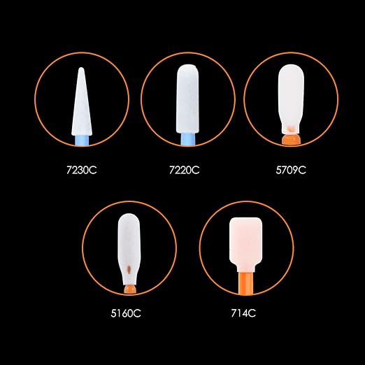 AAwipes Foam Tip Cleaning Swab Kit Cleanroom Sponge Stick Foam Swab Bundle