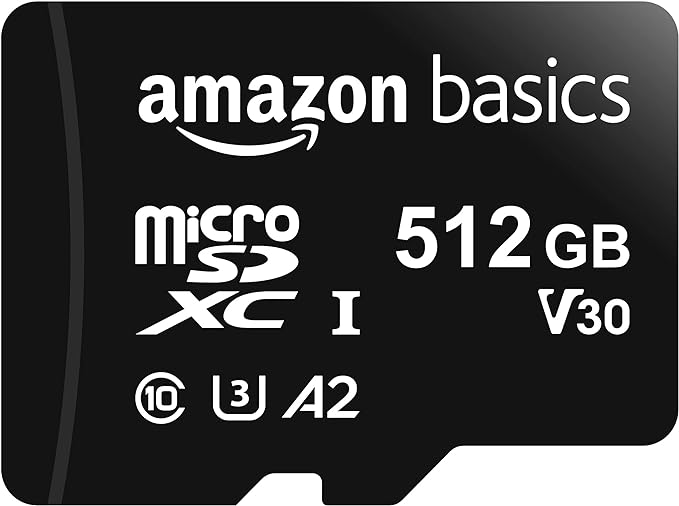 Amazon Basics microSDXC Memory Card