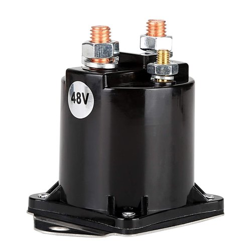 10L0L 48V Electric Golf Cart Solenoid Fit for Club Car DS (1995-1997) 101807001 1118, 48 Volt 4 Terminal Electric Solenoid Replacement