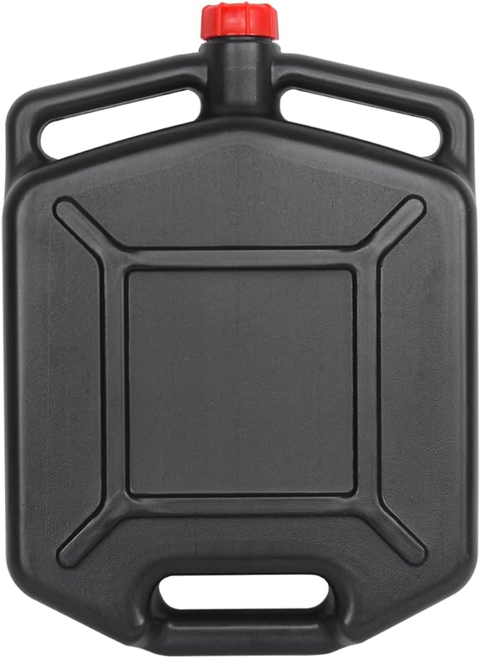 MOTO4U Motorcycle Oil Drain Pan Container Oil Change Storage Bottle Low Profile Repair with Spout Vent Plug Lid for ATV Off Road