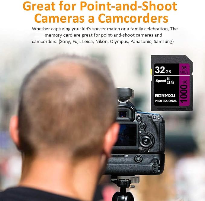 Professional 32GB Class 10 U3 Memory Card