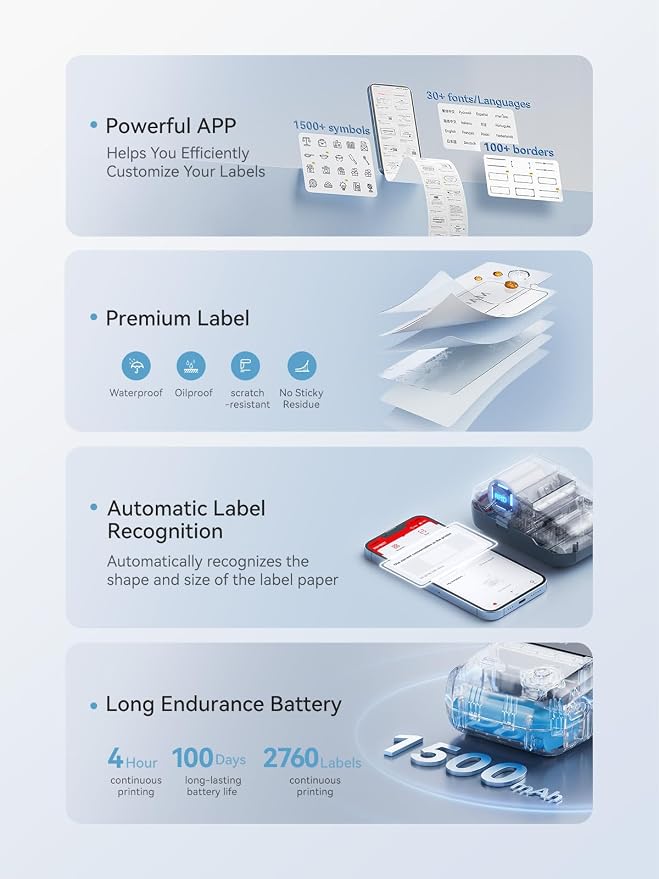 NIIMBOT B1 Label Maker Machine