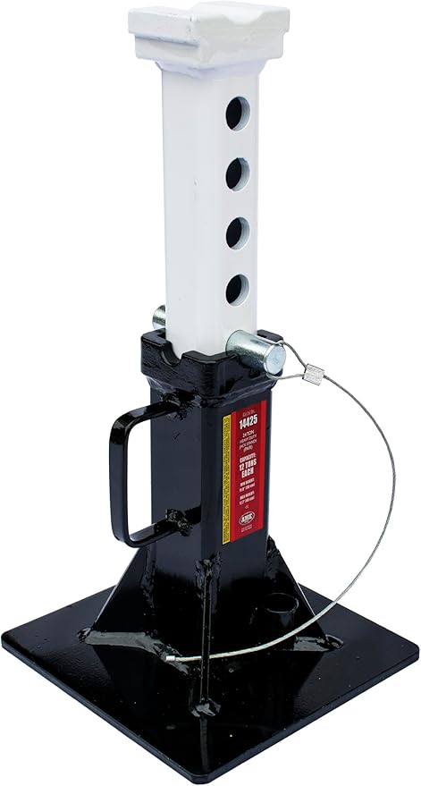 24 Ton Heavy Duty Jack Stands, Pair - 12 Ton Capacity Each