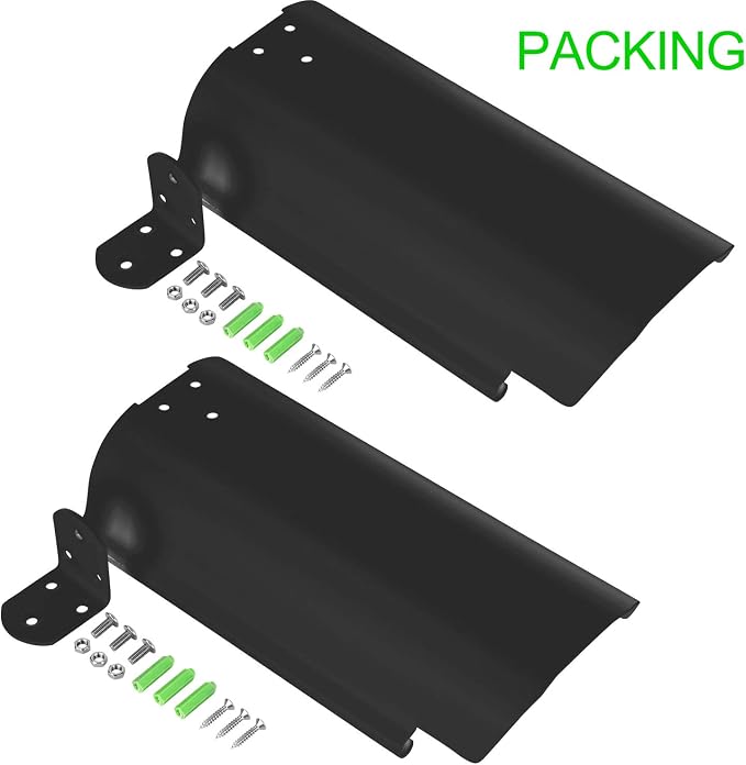 2 Pack Universal Sun Rain Shade Camera Cover Shield, Protective Roof