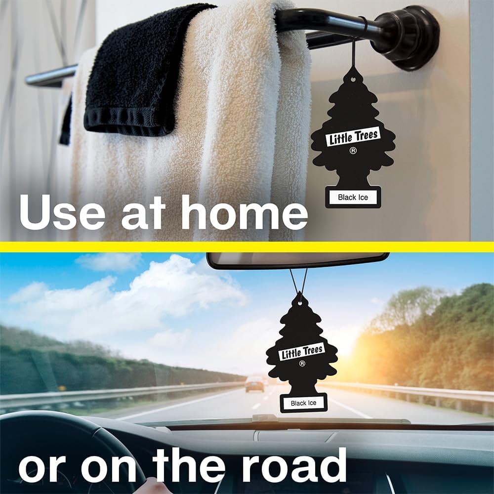 LITTLE TREES Car Air Freshener | Hanging Tree Provides Long Lasting Scent for Auto and Home | 24 Air Fresheners |True North