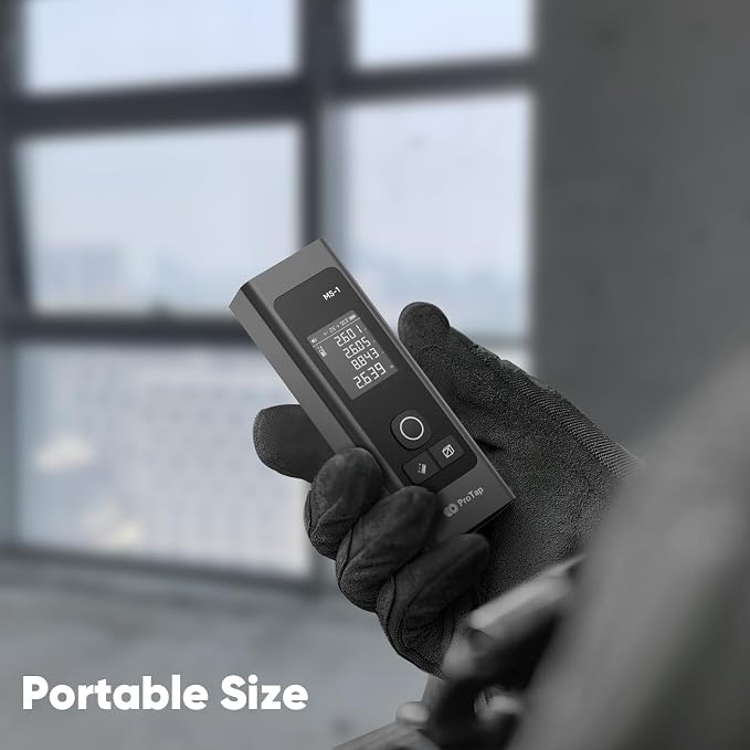 Laser Measure - 393 FT Laser Distance Meters, Type-C Rechargeable Laser