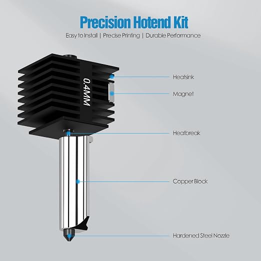 Hotend Kit with Detachable Nozzle