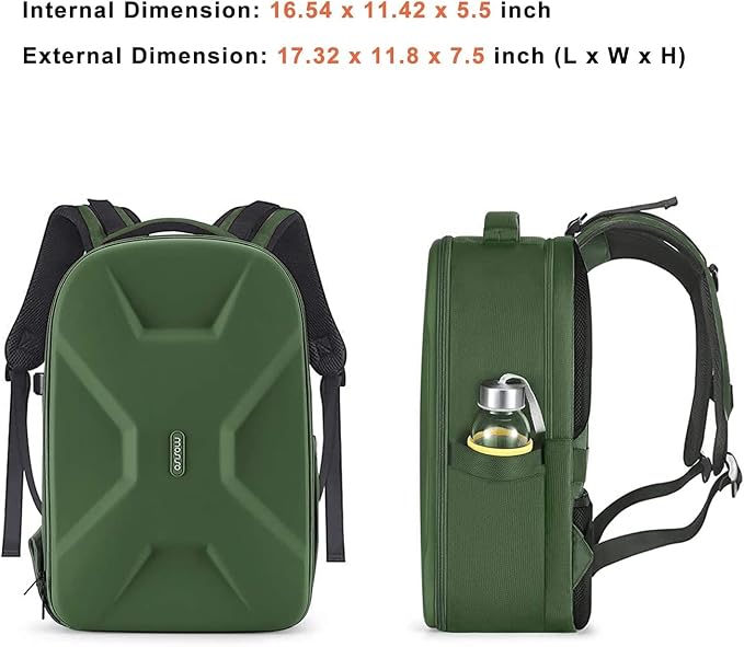 MOSISO Camera Backpack, DSLR/SLR/Mirrorless Photography Camera Bag 15-16 inch