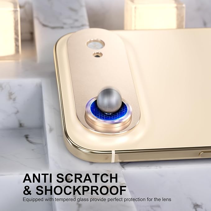 Choiche Compatible for iPhone 17 Air Camera Lens Protector, Strong Adsorption