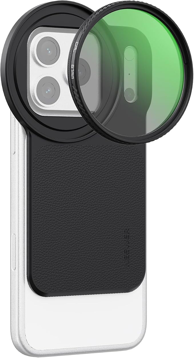 NEEWER 6.9" Magnetic Phone Lens Filter Mount Adapter Backplate Accessories &