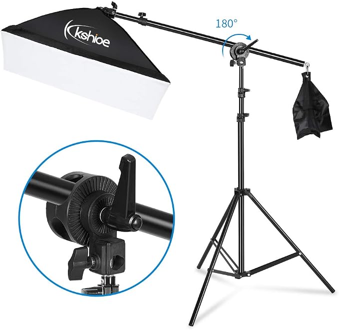 Photography Lighting Kit, 6.5x10feet/2x3m Backdrops Stand Support System