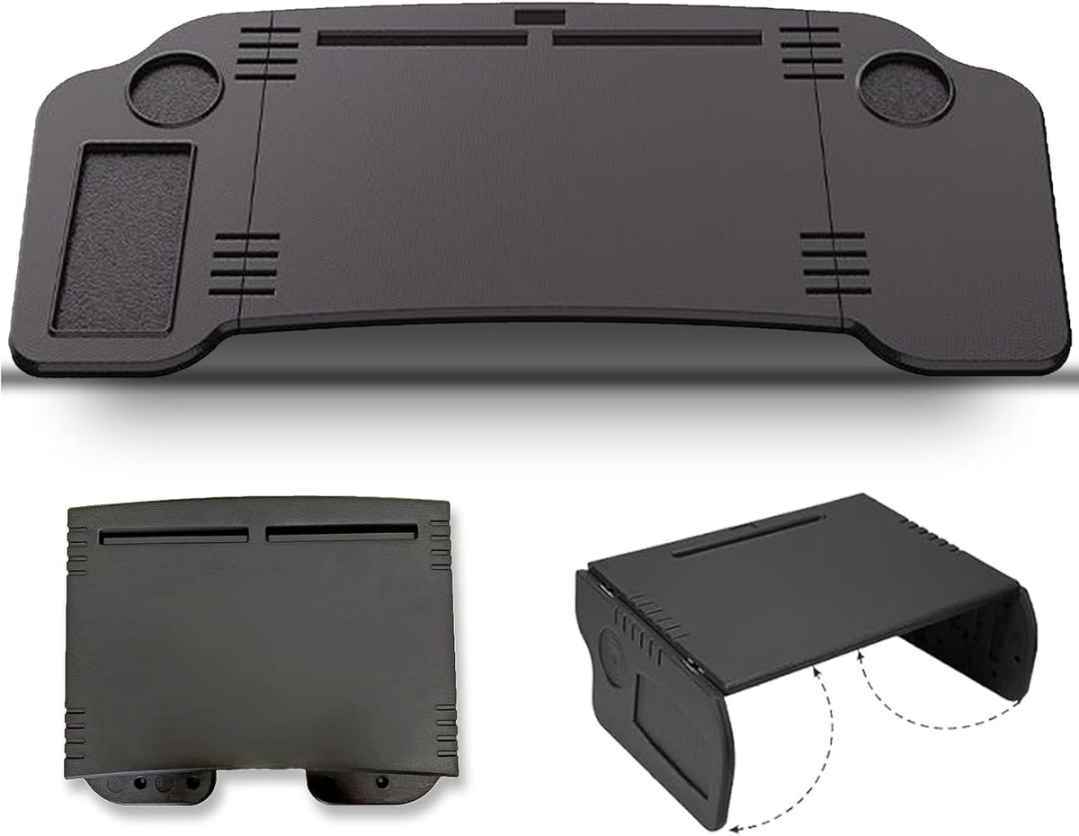 Universal Foldable Food Tray Laptop Desk Car Fits for Tesla Model Y/3 Auto Table