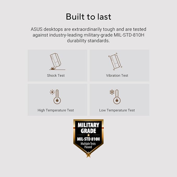 ASUS V500 Mini Tower Desktop - Intel Core i5-16GB DDR5-512GB SSD – Windows 11 Home