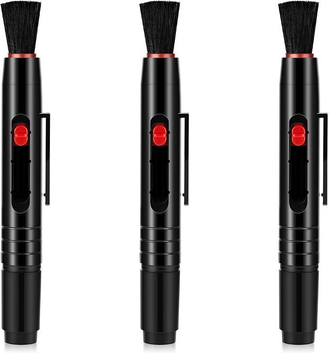 3 Pieces Multifunction Lens Cleaning Pen Brush Lens Brush