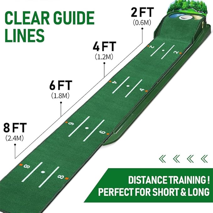 Golf Putting Mat for Various Skill Levels