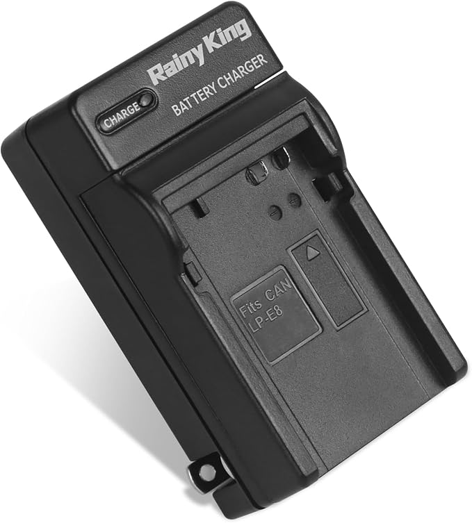 LP-E8 Battery Charger for Canon LC-E8, Canon EOS Rebel T2i, Kiss X4, X7i