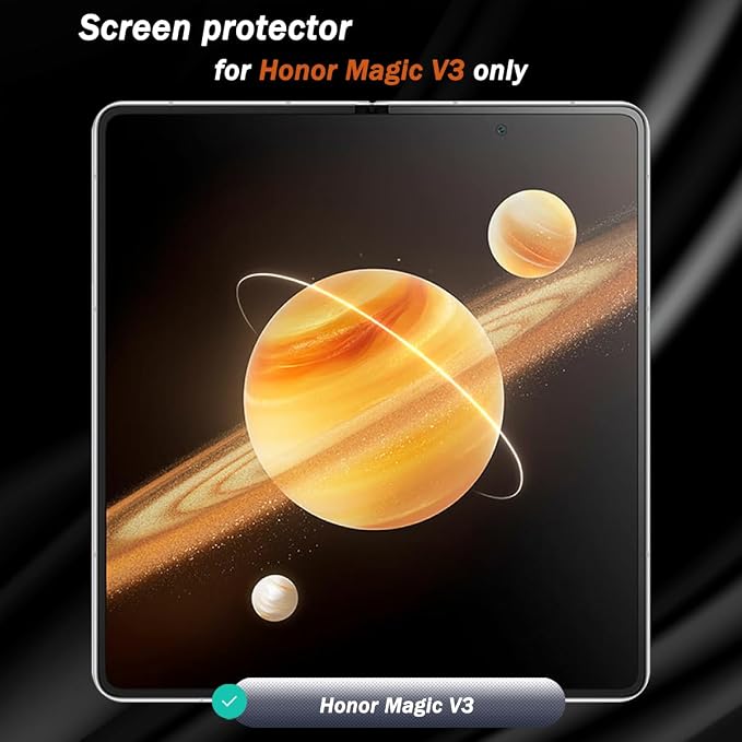 1 Pack for Honor Magic V3 Inner Privacy Screen Protector. Anti Scratch