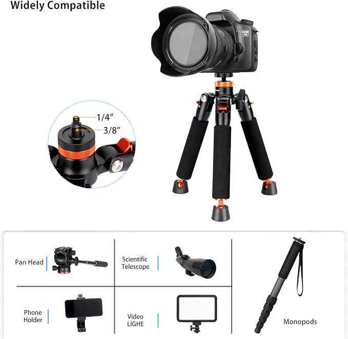 Koolehaoda 69" Aluminum Camera Monopod