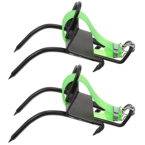 Levemolo Tree Climbing Shoes with Ankle Buckles and Steel Spikes Durable Non-Slip Climbing Tools Set for Outdoor Arborist Work and Recreational Tree