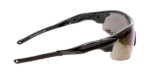 Calabria Rally Black/Blue Mirror Pickleball Sunglasses for Women Polarized Pickleball Glasses for Men Racquetball Protective Eyewear Outdoor Sunglasses Men Sport Tennis Biking Squash Cricket Glasses