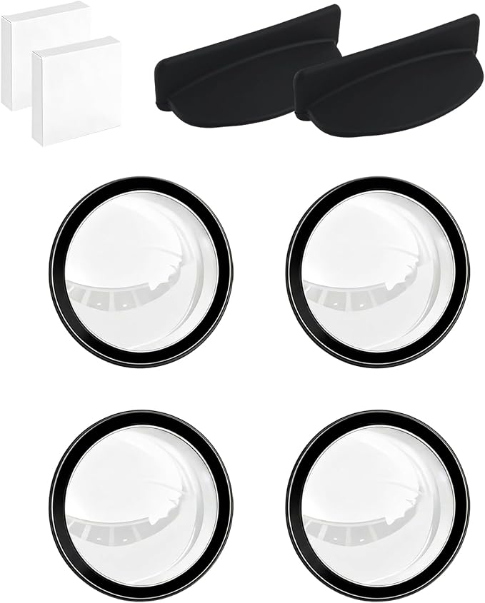 Car Camera Lens Protector 2-Pack + Backup Camera Rain Shield 1-Pack,