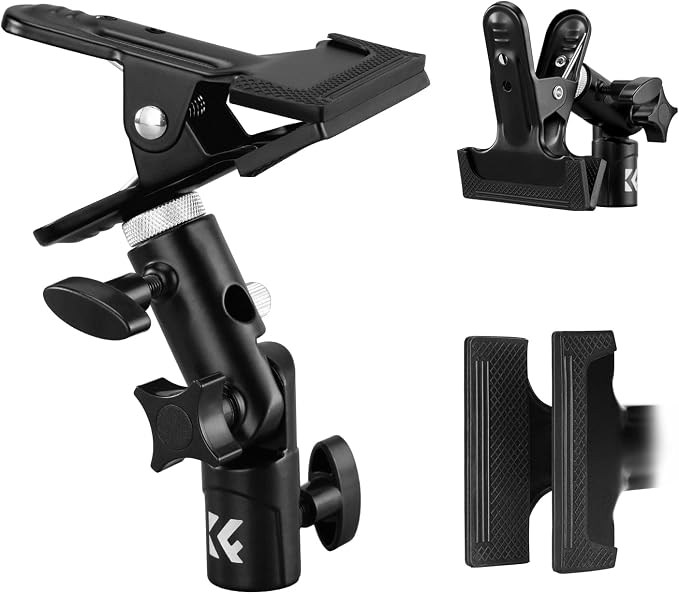 K&F CONCEPT Photography Reflector Holder, Photo Video Studio 5/8" Heavy Duty