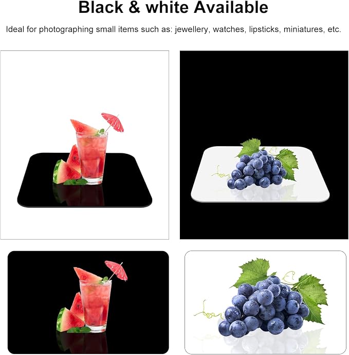 PULUZ 8"x8"/ 20x20cm Acrylic Reflective Display Background Board