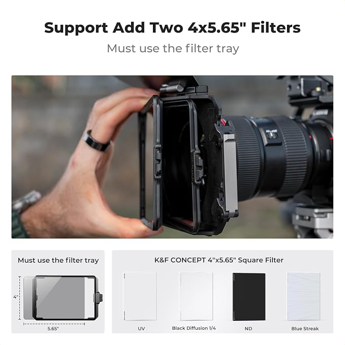 K&F CONCEPT Matte Box, DSLR Camera Matte Box