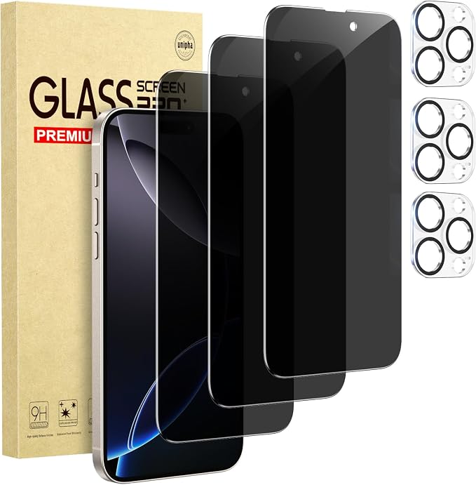 3 Pack Privacy Screen Protector