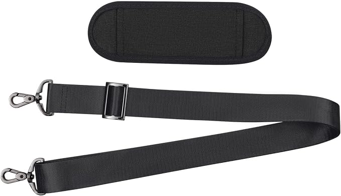 MOSISO 56 inch Shoulder Strap, Adjustable Thick Soft Universal Replacement