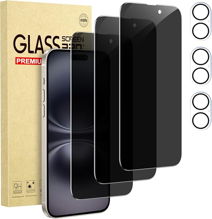 3 Pack Privacy Screen Protector