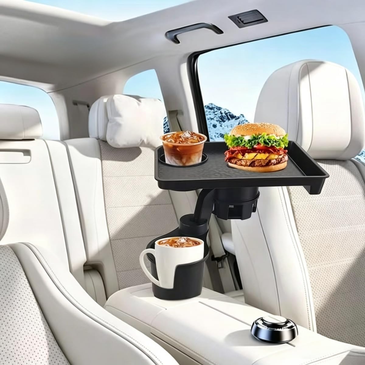 Car Cup Holder Expander Tray for Mazda CX-90 2024-2026