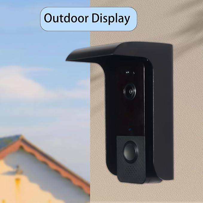 Doorbell Rain Cover, Small Video Doorbell Shield, Outdoor Access Control Keypad