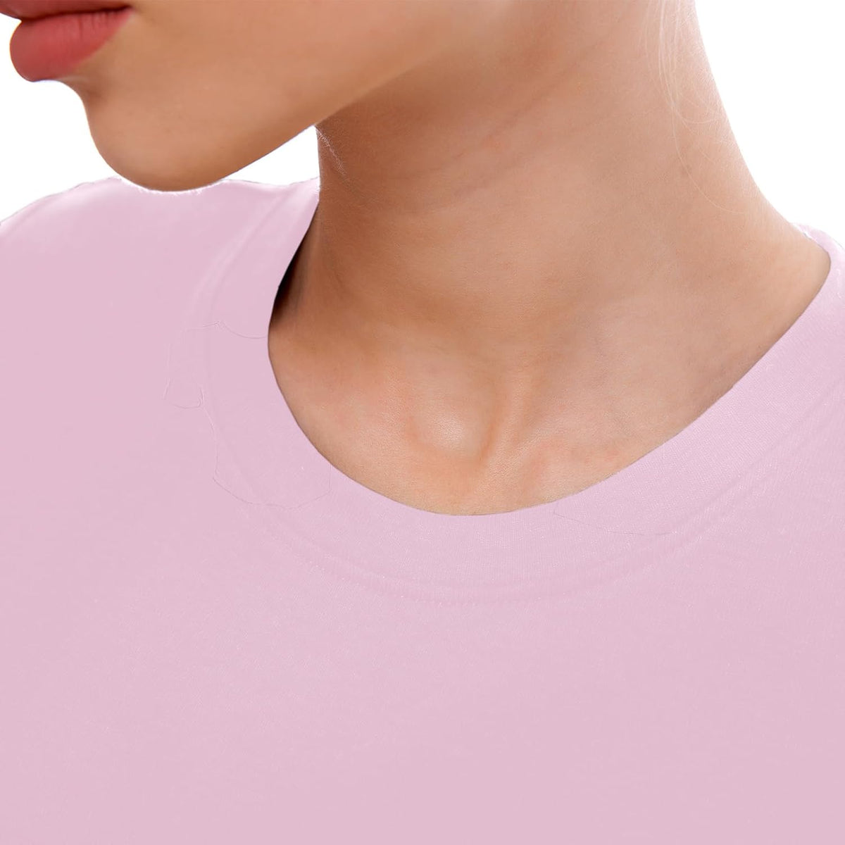Walifrey Short Sleeve Bodysuit - Women's Round Neck Basic Stretchy T-Shirt Top | Comfortable Fit