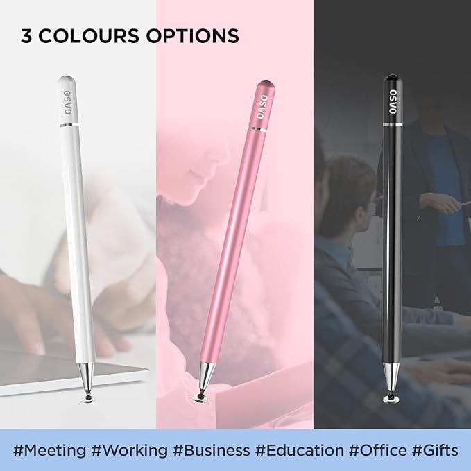 Pen for Samsung Tablet, Capacitive Disc Tip Stylus Pencil & Magnetic Cap