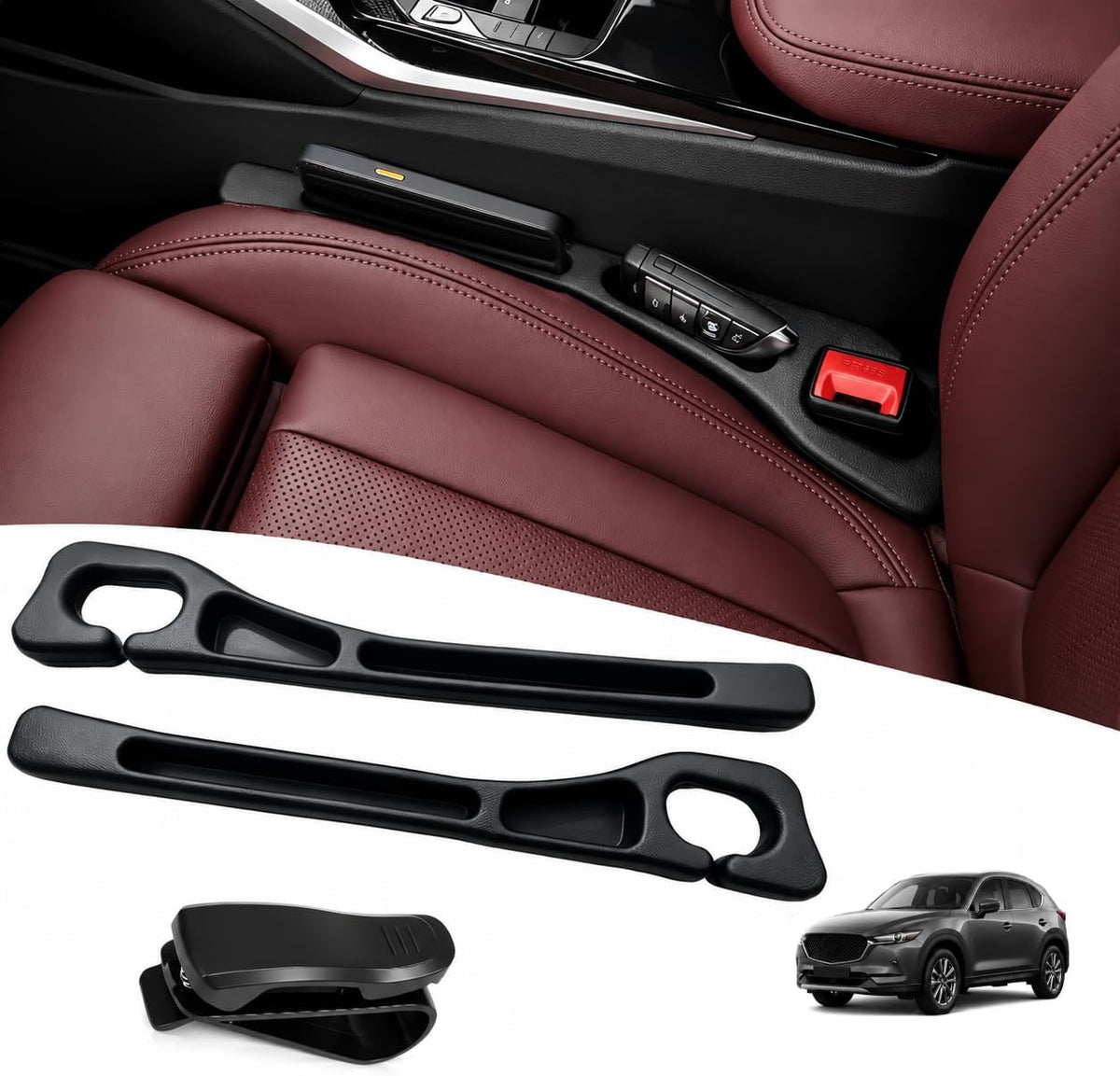 【Compatible with Subaru Outback】 Car Seat Gap Filler Organizer