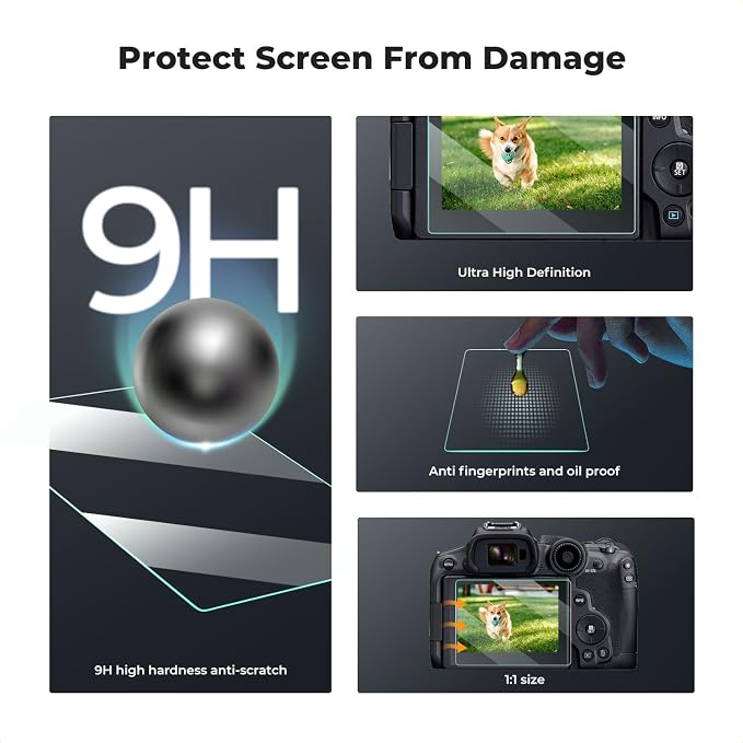 K&F CONCEPT 3pcs Screen Protector Compatible