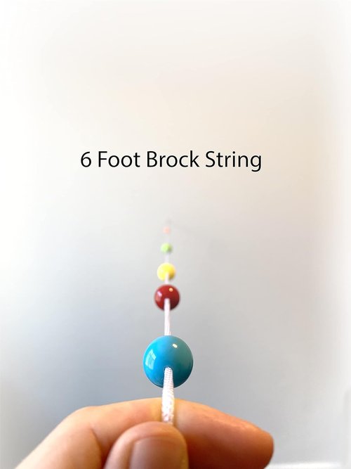 Brock String - Eye Muscle Strengthening Tool for Vision Convergence & Focus Training | Agility Exercise