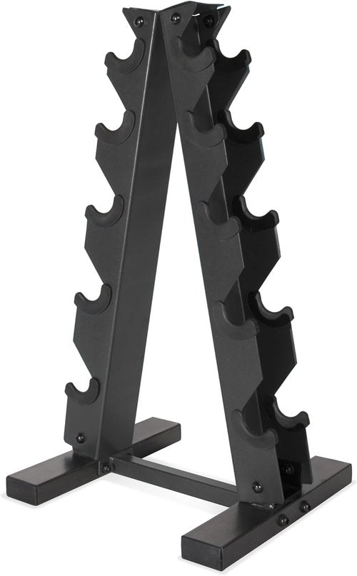 Cap A-Frame Dumbbell Weight Rack - Stylish Color Series for Organized Home Gym